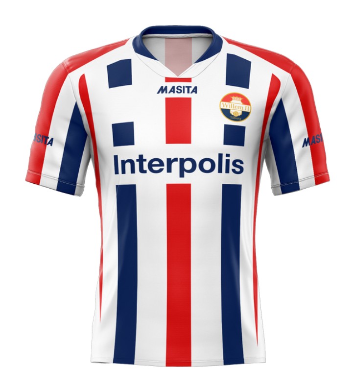 Willem II thuisshirt 2007-2008 - 1