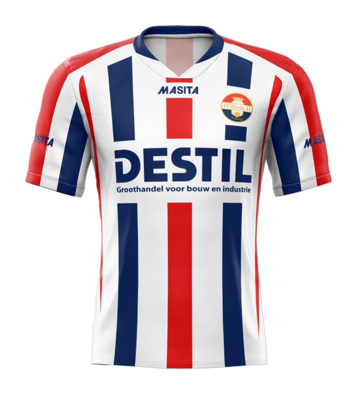 Willem II thuisshirt 2009-2010 - 1