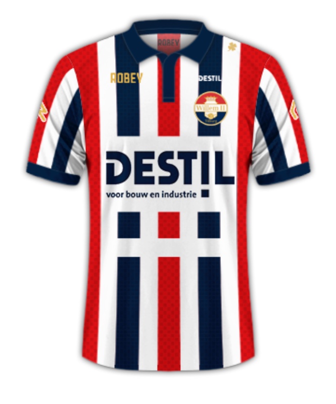 Willem II thuisshirt 2018-2019 - 1