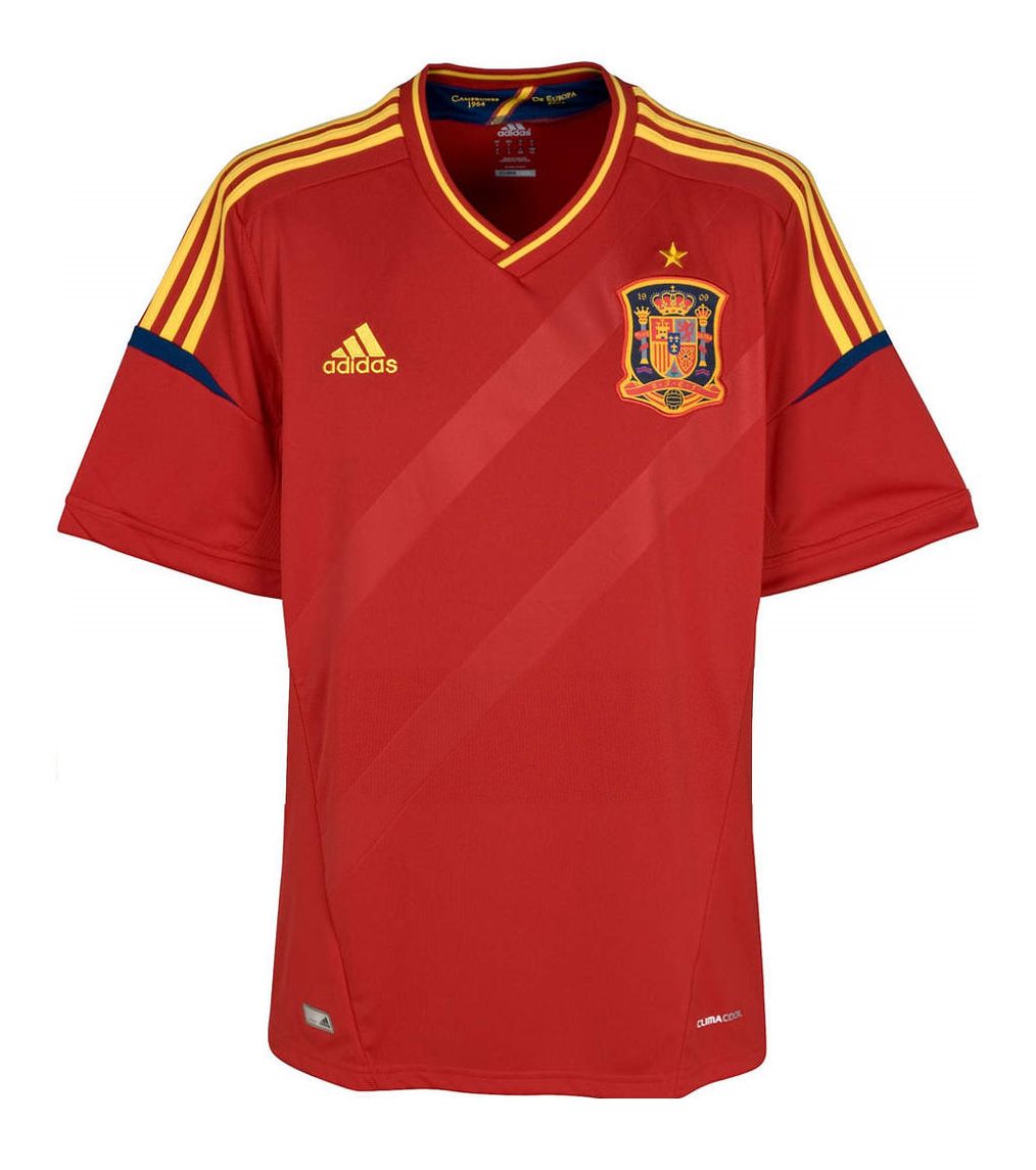 Spanje thuisshirt 2012-2013 - 1
