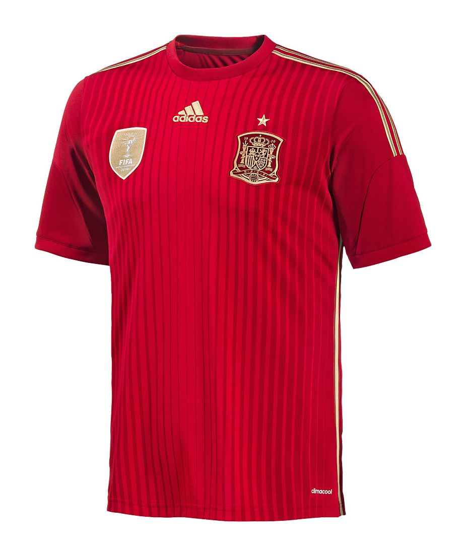 Spanje thuisshirt 2014-2015 - 1