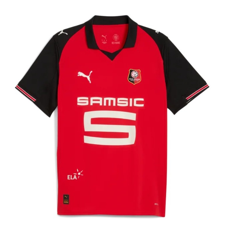 Rennes thuisshirt 2025-2026 - 1